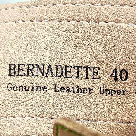 L'Artiste Spring Step Bernadette Leather Studded Sandals 40 - Picture 8 of 9